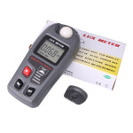 Medidor Digital Portátil de Luz Lux MT-30 com Ecrã LCD para Fábrica / Escola / Casa e Diversas Ocasiões, Alcance: 0,1-200.000 Lux, MT-30