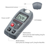Medidor Digital Portátil de Luz Lux MT-30 com Ecrã LCD para Fábrica / Escola / Casa e Diversas Ocasiões, Alcance: 0,1-200.000 Lux, MT-30