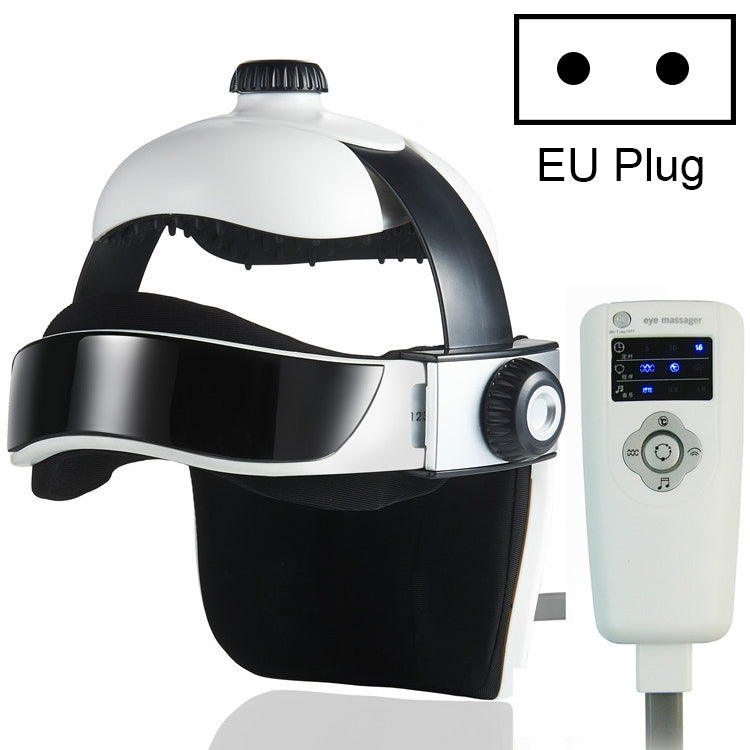 Massajador Eletrónico de Cabeça por Pressão de Ar, Capacete Massajador com Música Relaxante, Ficha US, HC06285, HC06285EU, HC06285UK