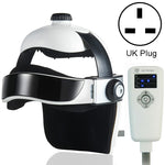 Massajador Eletrónico de Cabeça por Pressão de Ar, Capacete Massajador com Música Relaxante, Ficha US, HC06285, HC06285EU, HC06285UK