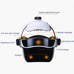 Massajador Eletrónico de Cabeça por Pressão de Ar, Capacete Massajador com Música Relaxante, Ficha US, HC06285, HC06285EU, HC06285UK