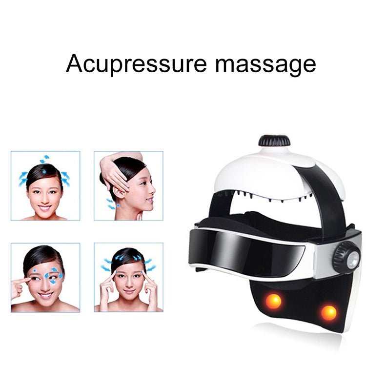 Massajador Eletrónico de Cabeça por Pressão de Ar, Capacete Massajador com Música Relaxante, Ficha US, HC06285, HC06285EU, HC06285UK