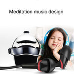 Massajador Eletrónico de Cabeça por Pressão de Ar, Capacete Massajador com Música Relaxante, Ficha US, HC06285, HC06285EU, HC06285UK