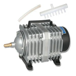 ACO-006 Bomba de ar eletromagnética 80W 88L/min Compressor para aquário de marisco e peixes, aumento do fluxo de oxigénio, divisor de ar, ficha US, ACO-006