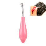 Limpa Pentes para Cabelo, Cor-de-Rosa