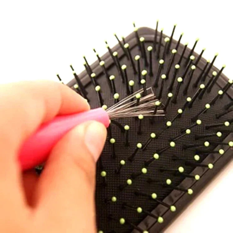 Limpa Pentes para Cabelo, Cor-de-Rosa