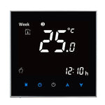BHT-2001 Termóstato Digital LCD para Aquecimento de Água com Carga de 3A, Tipo de Aquecimento, Exibição de Relógio / Temperatura / Hora / Semana / Calor, BHT-2001 3A (Preto)
