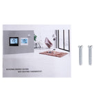Termóstato Digital WiFi para Aquecimento de Água Tipo Carga 3A BHT-1000-GA-WIFI, Ecrã Tátil LCD, Mostra Relógio / Temperatura / Períodos / Hora / Semana / Aquecimento, BHT-1000 3A (Preto), BHT-1000 3A (Branco)