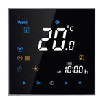 Termóstato Digital de Aquecimento Eletrónico BHT-3001 16A com LCD, Sensor, Relógio / Temperatura / Hora / Semana / Aquecimento, etc., BHT-3001 16A (Preto), BHT-3001 16A (Branco)