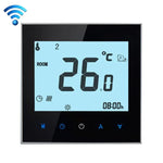 BHT-1000-GB-WIFI Termóstato Digital LCD Tátil WiFi para Aquecimento de Sala com Carga de 16A, Tipo Eletrónico, com Sensor, Exibição de Relógio / Temperatura / Períodos / Hora / Semana / Calor, BHT-1000 16A (Preto), BHT-1000 16A (Branco)