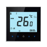 BHT-1000-GB-WIFI Termóstato Digital LCD Tátil WiFi para Aquecimento de Sala com Carga de 16A, Tipo Eletrónico, com Sensor, Exibição de Relógio / Temperatura / Períodos / Hora / Semana / Calor, BHT-1000 16A (Preto), BHT-1000 16A (Branco)