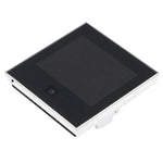 Termostato de sala para unidade de ventiloconvectores de 2 tubos com ecrã tátil LCD tipo ar condicionado central BAC-2000, Velocidade do ventilador / Relógio / Temperatura / Hora / Semana / Aquecimento etc., BAC-2000 (Preto), BAC-2000 (Branco)