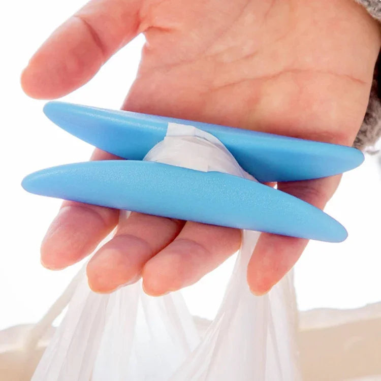 Ferramenta Portátil para Ajudar nas Compras Suporte para Sacos de Plástico em Forma de I para Transporte e Levantamento de Alimentos