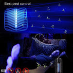 Matador de Insetos por Micro-ondas 3W, Controle Elétrico de Mosquitos, Moscas e Insetos com Lâmpada de Armadilha, AC 110V, Plugue EUA, AC 110V Plugue EUA