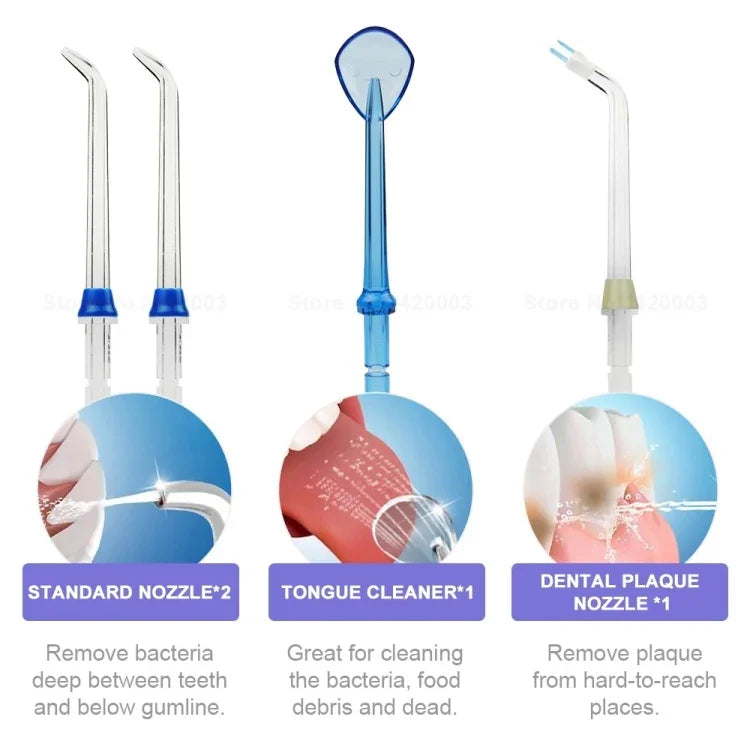 Irrigador Oral Dentário Sem Fios Recarregável USB Waterpulse V400Plus, V400Plus, Ficha: Reino Unido