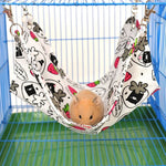 Rede de Lona para Animal de Estimação, Rede Quente e Aconchegante para Gato, Tapete Ninho para Hamster, Cama para Animal de Estimação, Médio, Tamanho: 33*30cm, Entrega de Cor Aleatória, Tamanho: 33*30cm