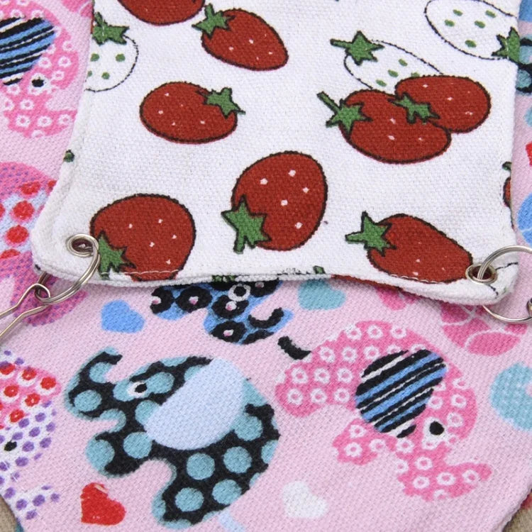 Rede de Lona para Animal de Estimação, Rede Quente e Aconchegante para Gato, Tapete Ninho para Hamster, Cama para Animal de Estimação, Médio, Tamanho: 33*30cm, Entrega de Cor Aleatória, Tamanho: 33*30cm