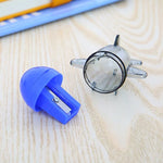3 PCS Apontadores de Lápis Criativos e Bonitos em Estilo Pequeno Avião Máquina Mecânica Material Escolar Escritório, Entrega de Cor Aleatória, Estilo Avião