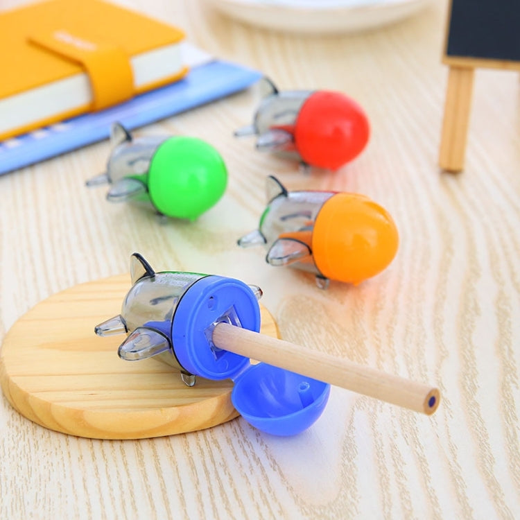 3 PCS Apontadores de Lápis Criativos e Bonitos em Estilo Pequeno Avião Máquina Mecânica Material Escolar Escritório, Entrega de Cor Aleatória, Estilo Avião