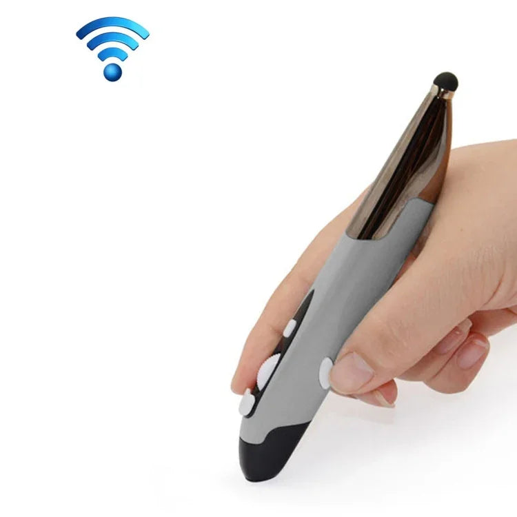 Rato Inteligente Sem Fios Inovador Estilo Caneta 2.4GHz para PC e Portátil, Vermelho, Azul, Cinza
