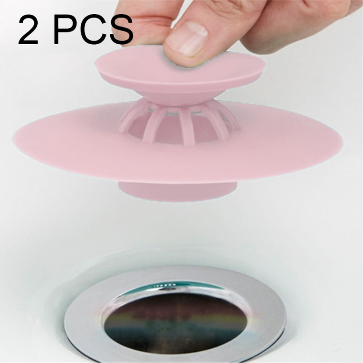 2 PCS Tampão de Drenagem de Silicone Desodorizante para Pia, Banheira e Dreno de Chão