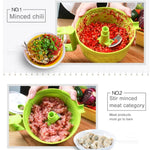 Ferramenta Mini Multiusos de Cozinha Cortador Manual de Legumes e Frutas, Cortador Multiusos