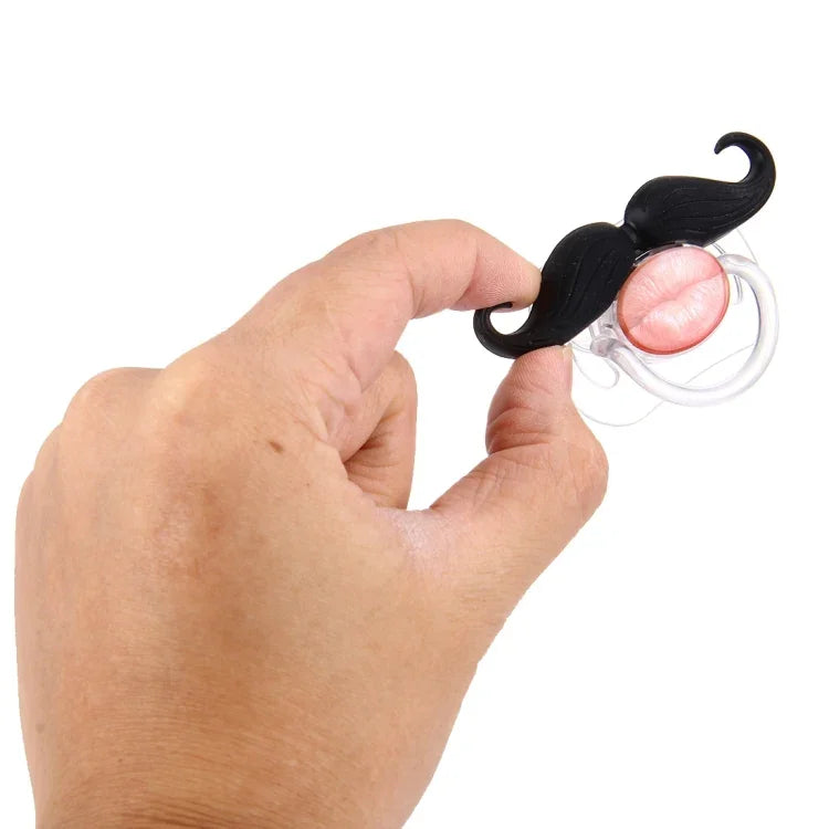 Chupeta Divertida para Bebé com Bigode, Chupeta 2