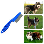 Conjunto de 5 Pentes para Gatos e Cães, Pentes de Aço Inoxidável com Dentes Finos para Remoção de Pulgas, Comprimento: 14cm, Comprimento: 14cm, Azul, Comprimento: 14cm, Roxo, Comprimento: 14cm, Branco