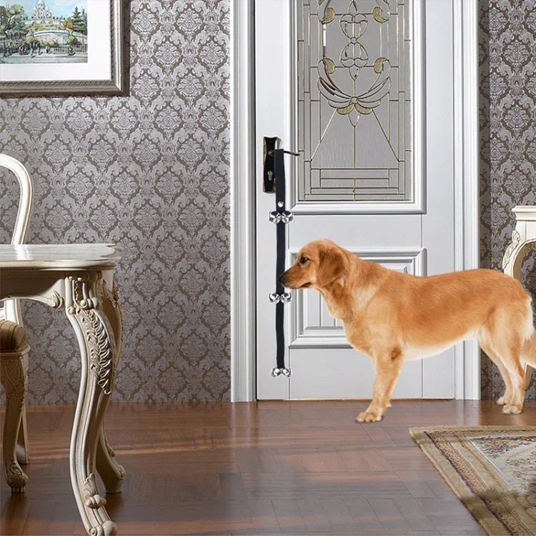 Trela com Sino para Treino de Cães em Nylon, Trela com Campainha Anti-perda com 7 Sinos