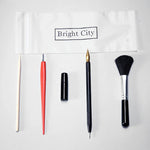 Conjunto de 5 Ferramentas para Pintura a Riscas, Caneta para Detalhes, Reparação e Raspagem de Pintura, Solução Especial para Pintura, 5 Peças