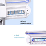 Dispensador Automático de Pasta de Dentes Esterilizador UV Ultravioleta para Escova de Dentes com Suporte de Armazenamento
