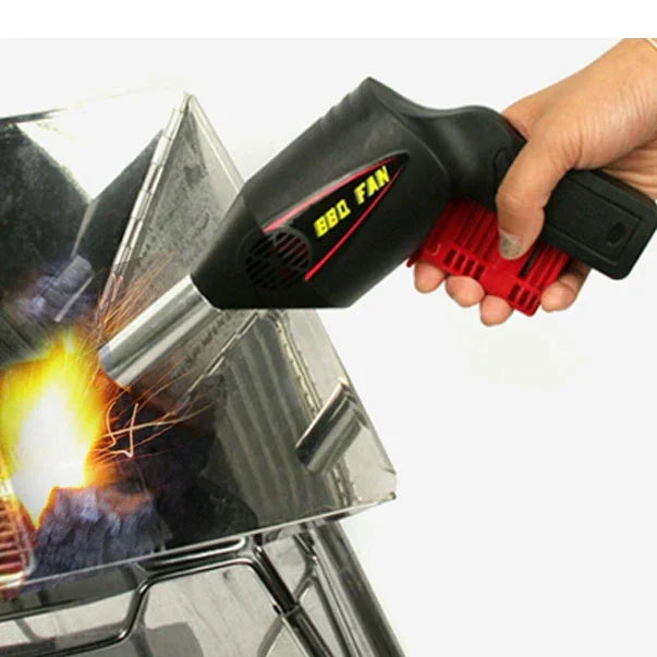 Soprador Portátil para Churrasco ao Ar Livre Ferramenta Manual de Pressão para Churrasco