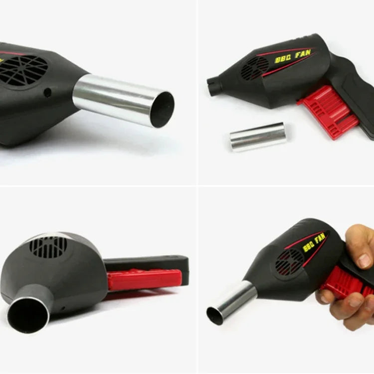 Soprador Portátil para Churrasco ao Ar Livre Ferramenta Manual de Pressão para Churrasco