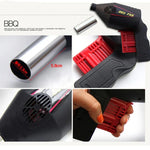 Soprador Portátil para Churrasco ao Ar Livre Ferramenta Manual de Pressão para Churrasco