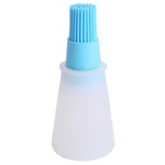 Pincel de Silicone para Óleo de Cozinha Escova para Grelha Garrafa de Óleo, Entrega em Cor Aleatória, 11.5x5cm