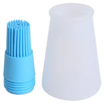 Pincel de Silicone para Óleo de Cozinha Escova para Grelha Garrafa de Óleo, Entrega em Cor Aleatória, 11.5x5cm