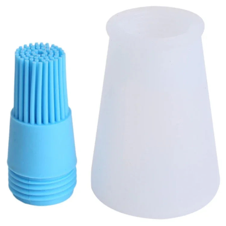 Pincel de Silicone para Óleo de Cozinha Escova para Grelha Garrafa de Óleo, Entrega em Cor Aleatória, 11.5x5cm