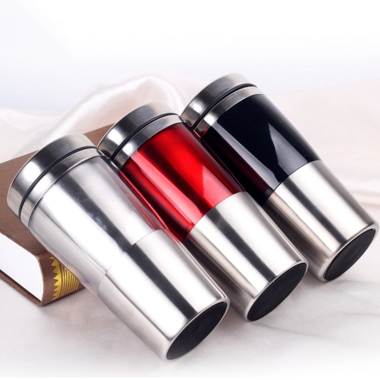 Caneca Dupla Isolada em Aço Inoxidável de 430ml para Uso em Carro, Garrafa de Água para Negócios