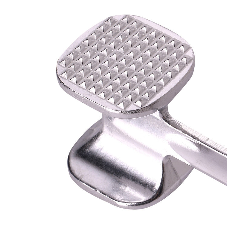 2 PCS Aluminum Alloy Loose Tenderizers Meat Hammer Steak Pork Kitchen Tools, Middle Size: 5.0 x 22.5cm, Middle Size: 5.0 x 22.5cm