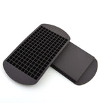 Formas de Gelo Quadradas Pequenas 1cm com 160 Cubos, Silicone, Grade de 160