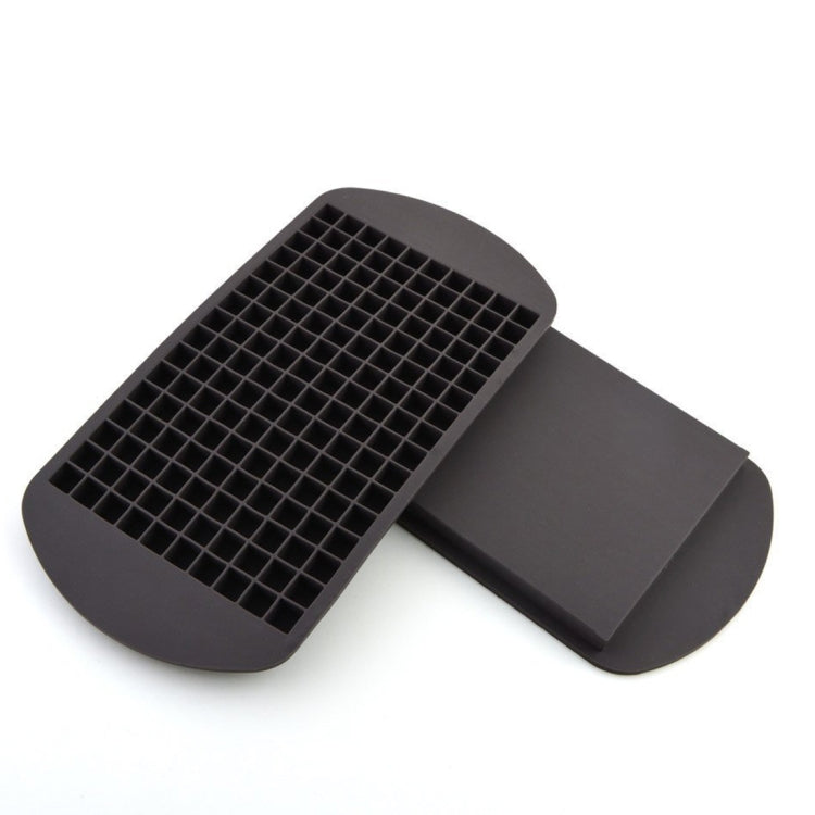 Formas de Gelo Quadradas Pequenas 1cm com 160 Cubos, Silicone, Grade de 160