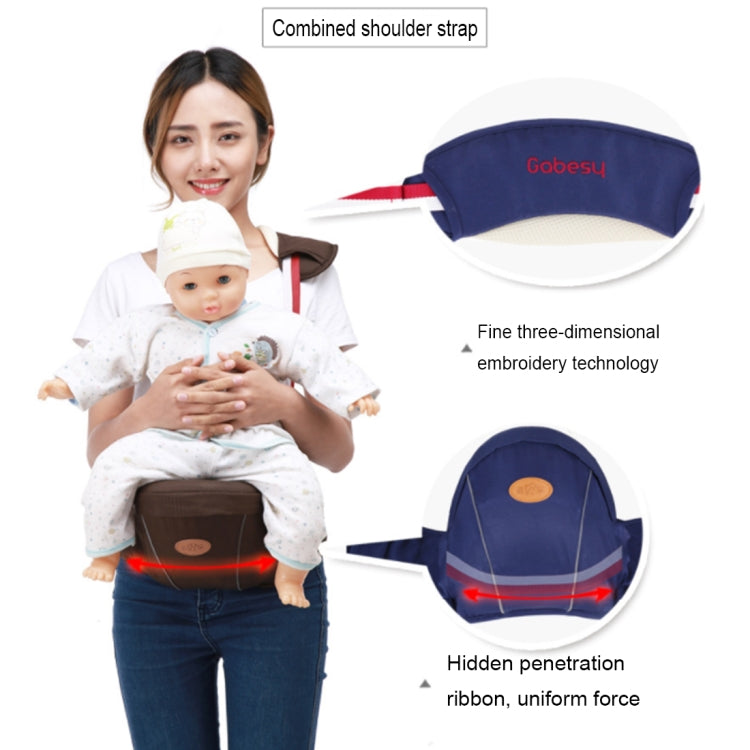 Porta-Bebés Ergonómico com Assento de Anca para Bebé com Faixa Reflectora para 0-3 Anos