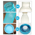 Garrafa Portátil de Refrigerante de Plástico à Prova de Fugas 550ml Simples para Estudantes, 550ml