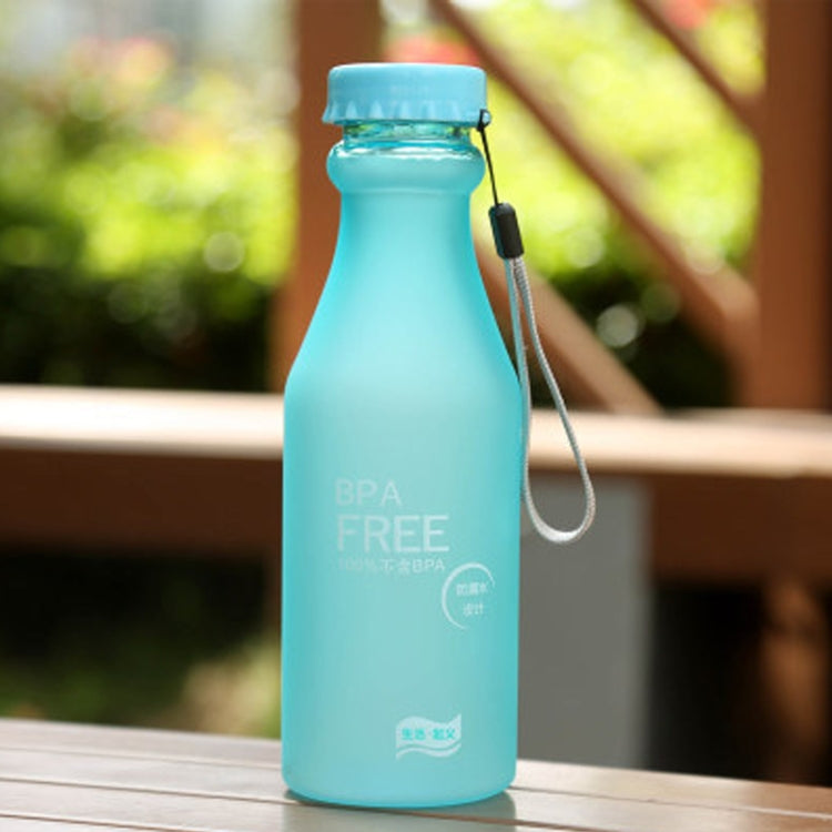 Garrafa Portátil de Refrigerante de Plástico à Prova de Fugas 550ml Simples para Estudantes, 550ml