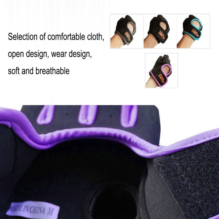 Luvas Unissexo de Meio Dedo para Exterior, Ciclismo, Antiderrapantes e Respiráveis, Luvas Desportivas, Tamanho: S, Palma: 16*12*3.0cm, Tamanho: S, Palma: 16*12*3.0cm