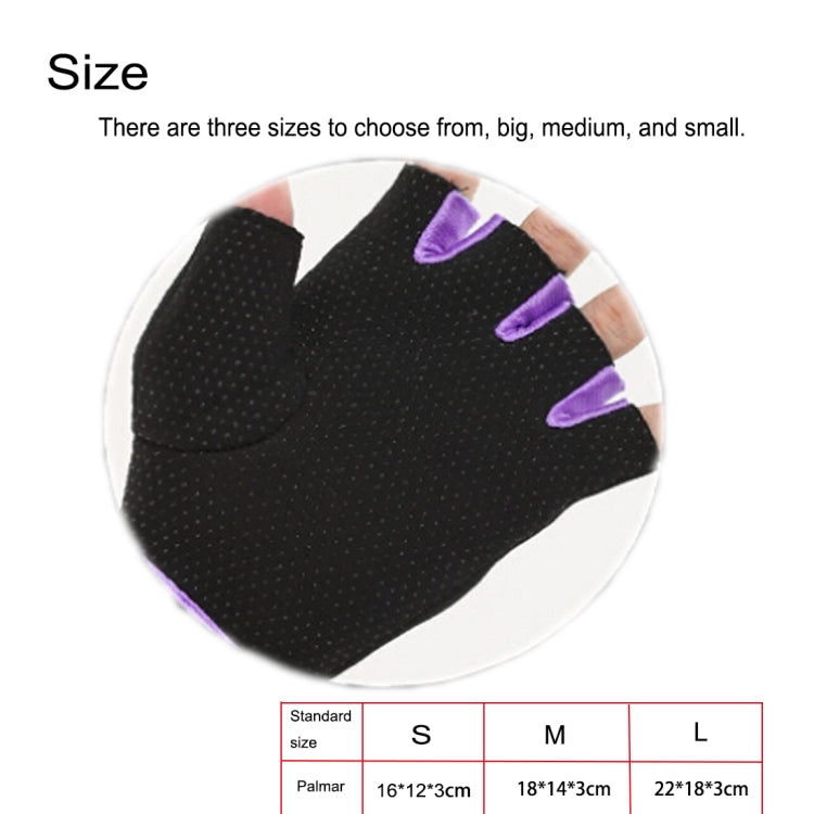 Luvas Unissexo de Meio Dedo para Exterior, Ciclismo, Antiderrapantes e Respiráveis, Luvas Desportivas, Tamanho: S, Palma: 16*12*3.0cm, Tamanho: S, Palma: 16*12*3.0cm