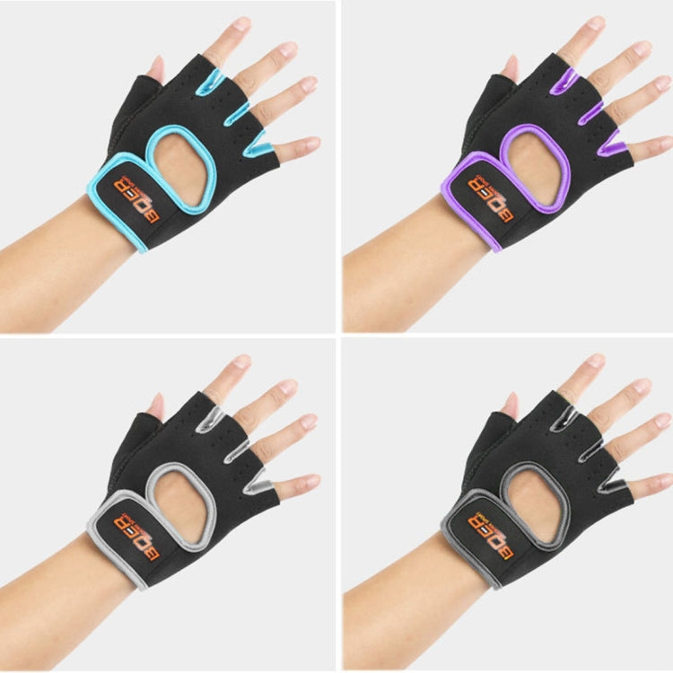 Luvas Unissexo de Meio Dedo para Exterior, Ciclismo, Antiderrapantes e Respiráveis, Luvas Desportivas, Tamanho: S, Palma: 16*12*3.0cm, Tamanho: S, Palma: 16*12*3.0cm