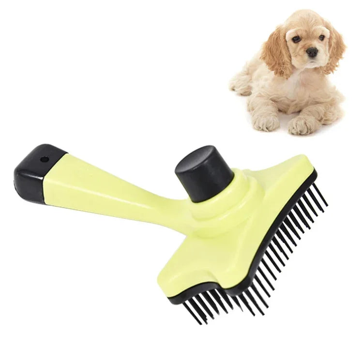Pente Multi-funcional Elite de Plástico para Tratamento, Ferramenta para Cortar Nós, Escovas para Animais
