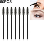 50 PCS Pincel Descartável para Pestanas Pincéis de Maquilhagem Cosmética Ferramentas para Estilizar Olhos