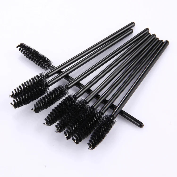 50 PCS Pincel Descartável para Pestanas Pincéis de Maquilhagem Cosmética Ferramentas para Estilizar Olhos